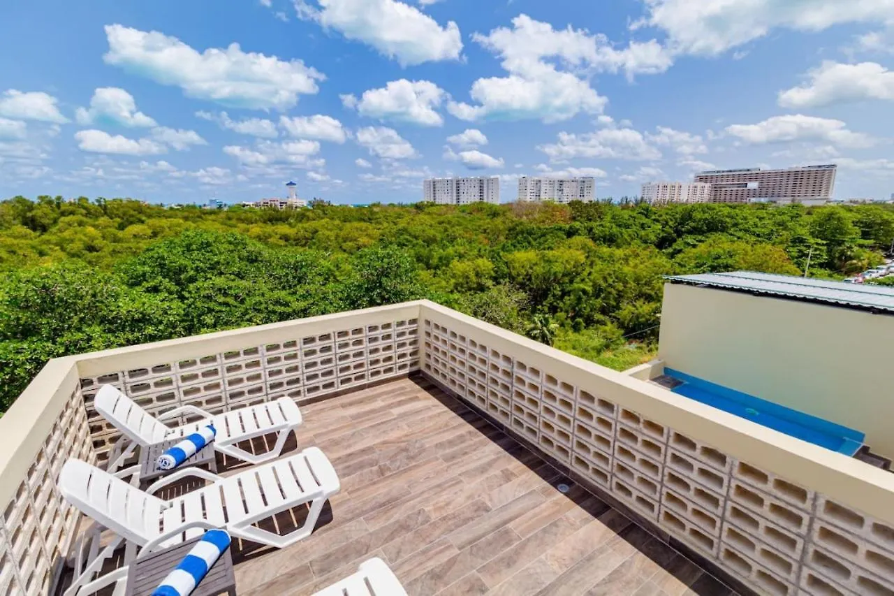 Studio Apartment Close To The Beach-Starlink Wifi Cancún