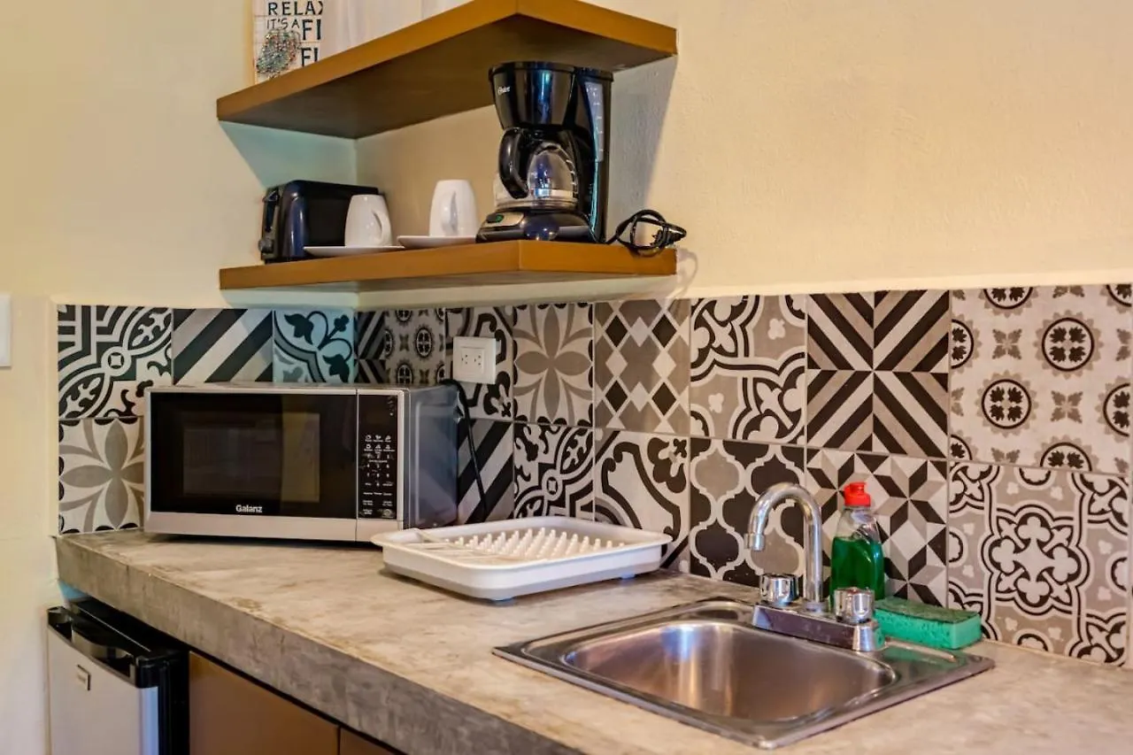 Studio Apartment Close To The Beach-Starlink Wifi Cancún Lägenhetshotell